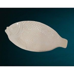 VINTAGE FISH PLATE PLATTER‎ CALIFORNIA POTTERY OVER PROOF